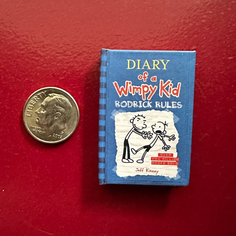 Mini Brands Books: Diary of a Wimpy Kid: Roderick Rules (hardback)